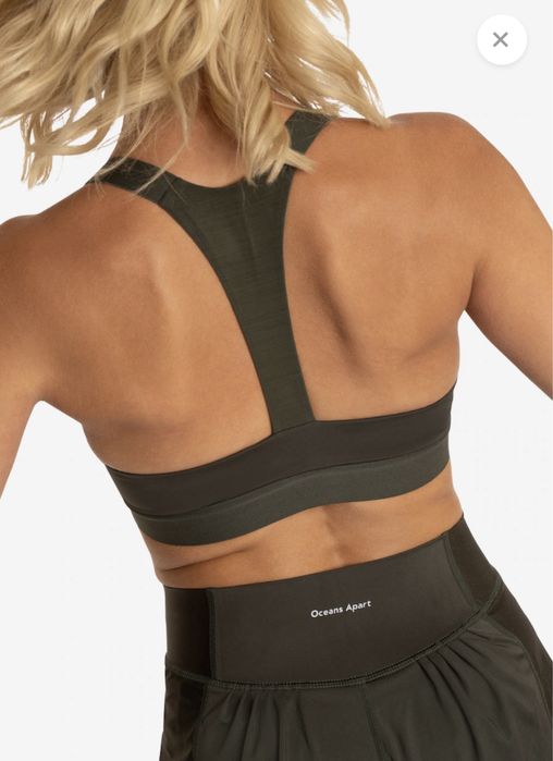 Спортивный топ хаки oceansapart бюстгалтер р.l/xl 90-95 см
