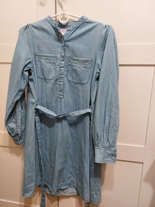 Sukienka jeansowa rozm. 152
