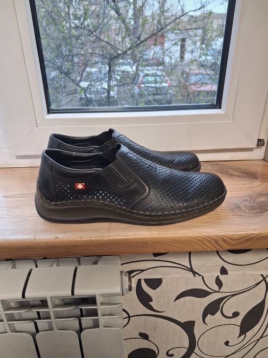 Туфли мокасины rieker 40 р 26 см