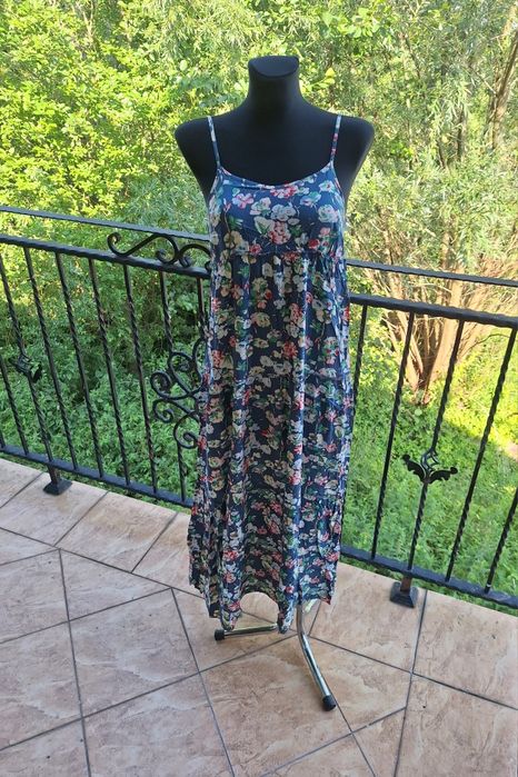 Sukienka midi maxi 100 % wiskoza marka Tokyo Doll rozmiar S 36