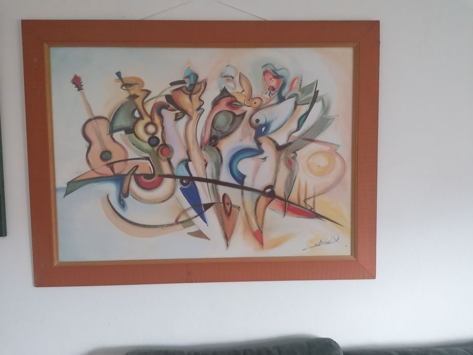 Quadro gravura de autor.