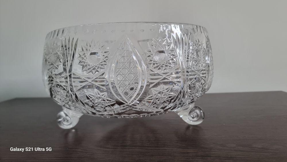 Wspaniały duży kryształ jak nowy