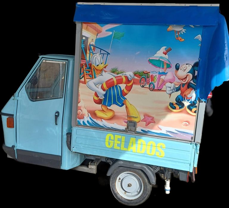 PIAGGIO com Maquina de gelados Soft