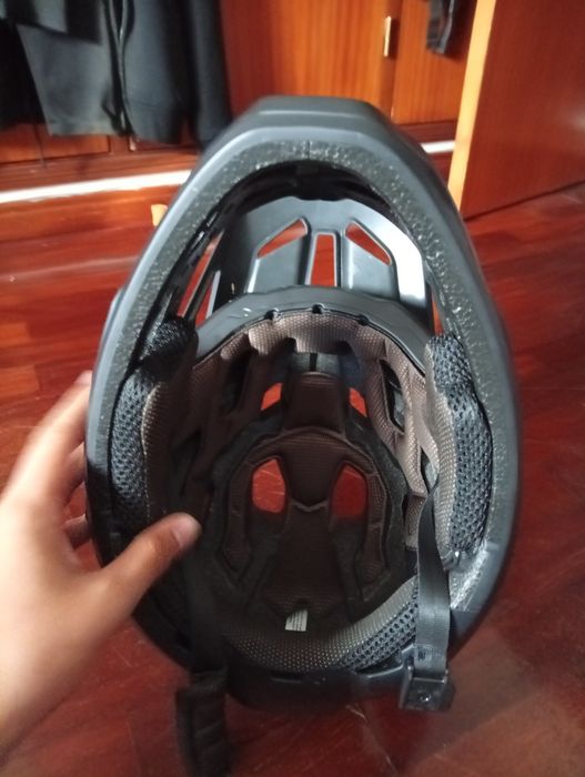 Capacete downhill para venda já com óculos