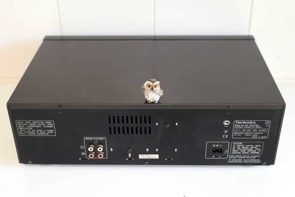 Technics RS-TR373MK2 Duplo deck cassetes autoreverse