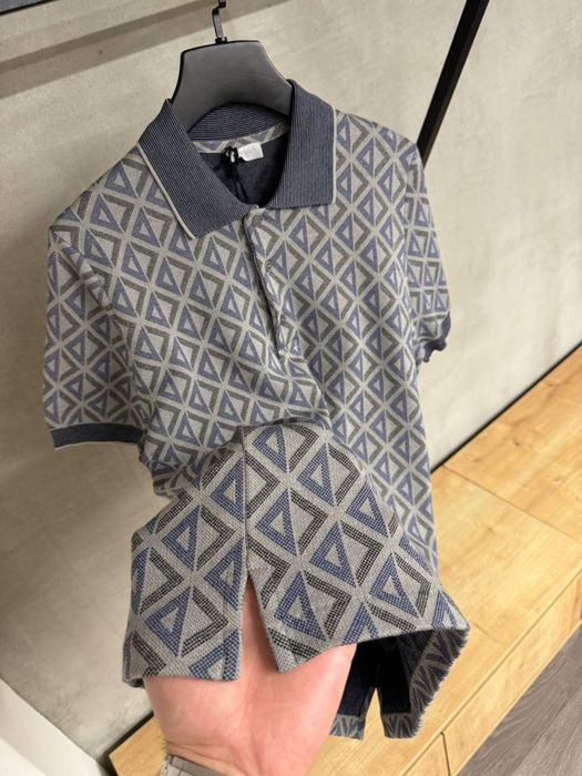 чоловіче поло diamond monogram