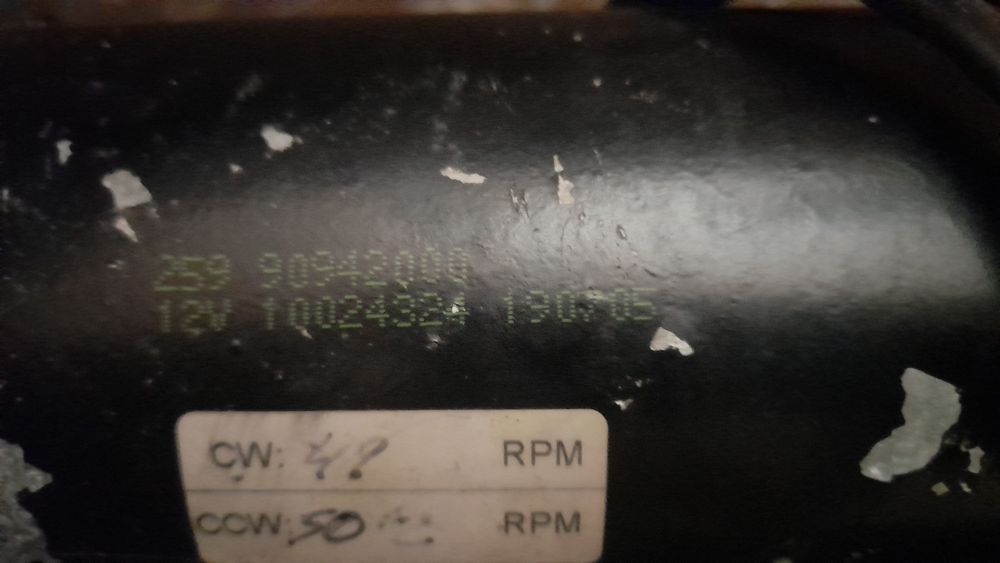 Motor Doga 12v cw41 ccw50