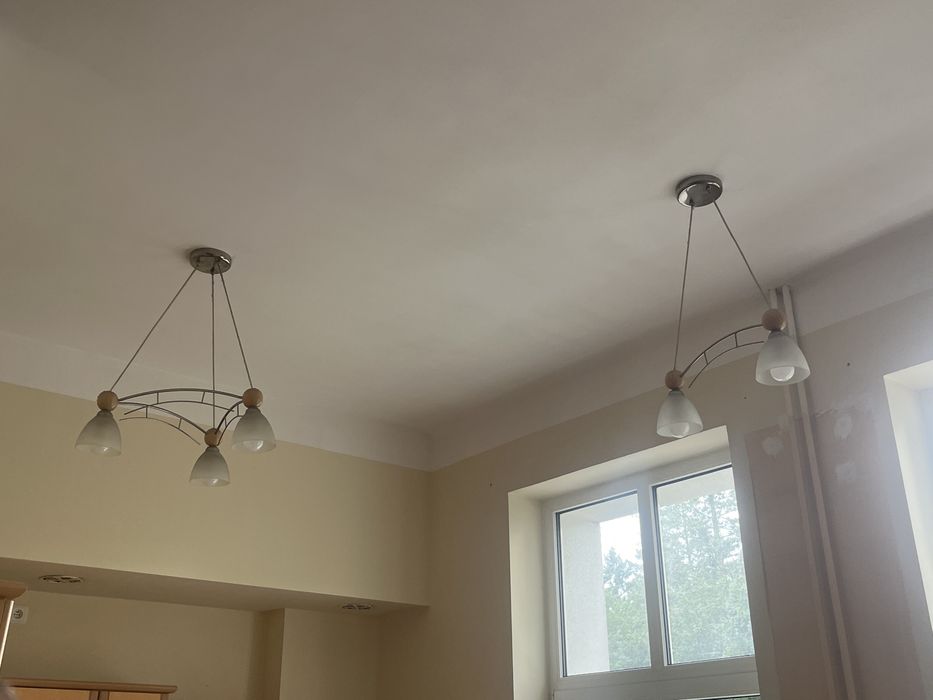 3 lampy, zestaw