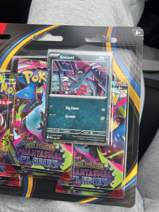 Pokémon TCG - Mega Evolution Phantasmal Flames (Weavile e Sneasel)