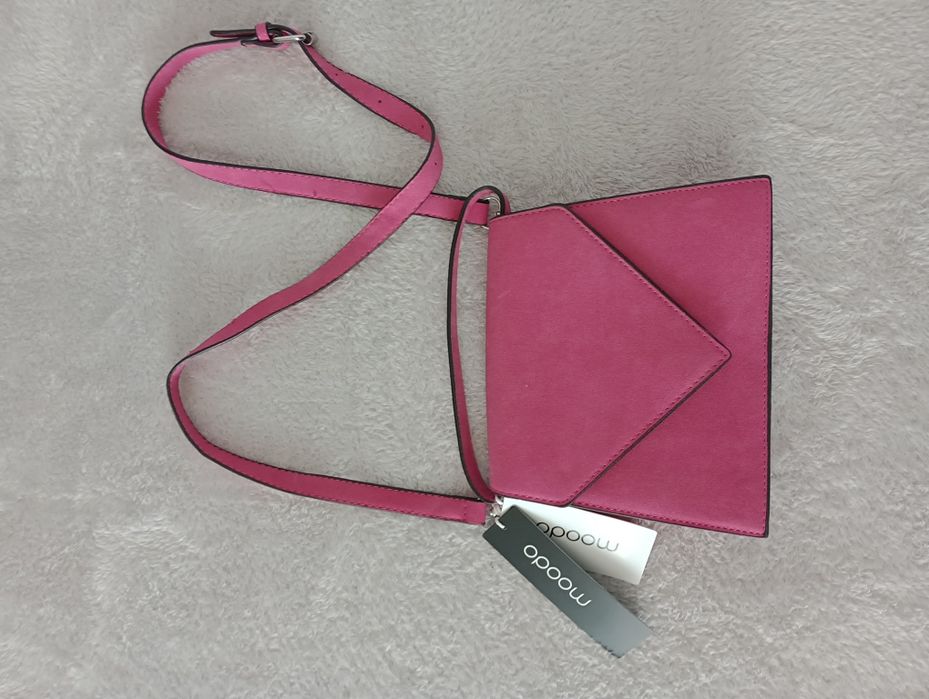 Moodo Torebka damska / 24x 20 cm z paskiem / Nowa