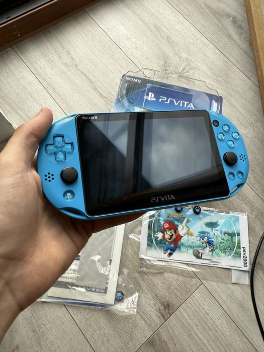 PS Vita 2000/2006 Aqua Blue rzadka unikat psp
