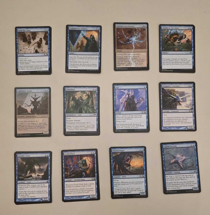 Cartas Magic - Azuis