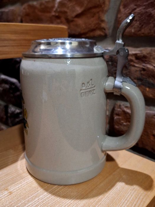 Kufel ceramiczny do piwa - Browar Hohenthanner Schlossbrauerei