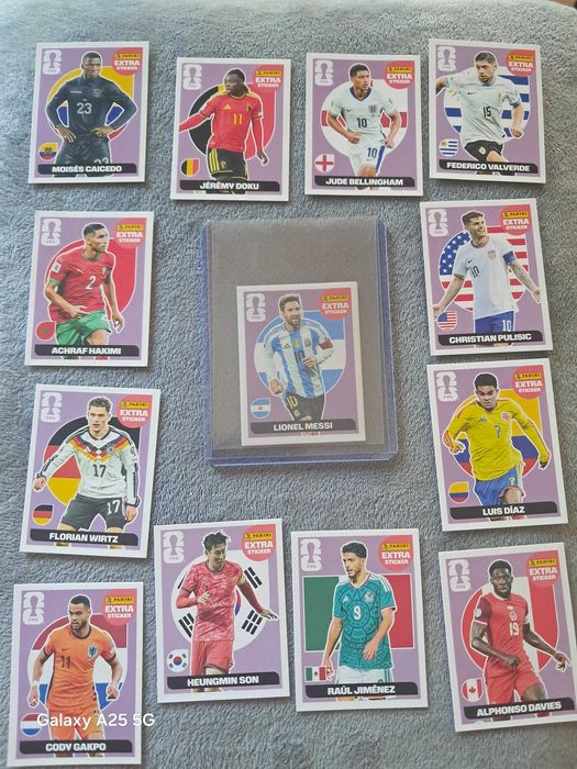Cromos extra strickers