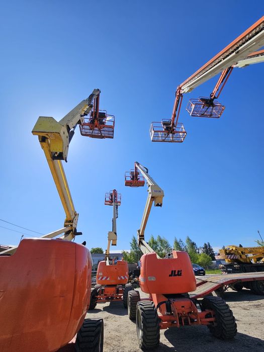 Wynajem podnosnika teleskopowego przegubowego jlg 510