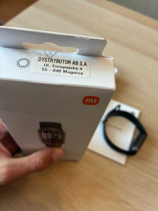Xiaomi Smart Band 10, czarny, stan bdb