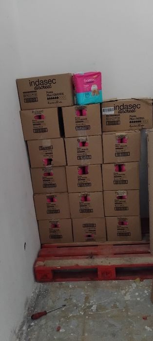 Fraldas adulto caixas com 4 pack