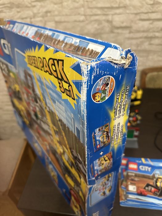 Lego city wycofany 66521 3w1 60073+60074+60076 wyburzenie