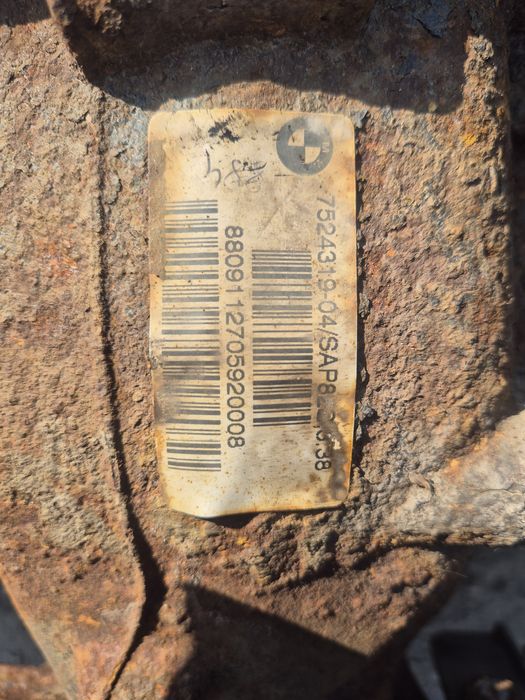 Most tył tylni Dyfer 3.38 Bmw 3 E90 E91 E92 E93 E87 E81 N46 N43 1.8i 2.0i