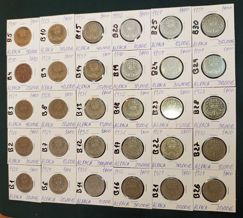 Moedas de 1 Escudo
