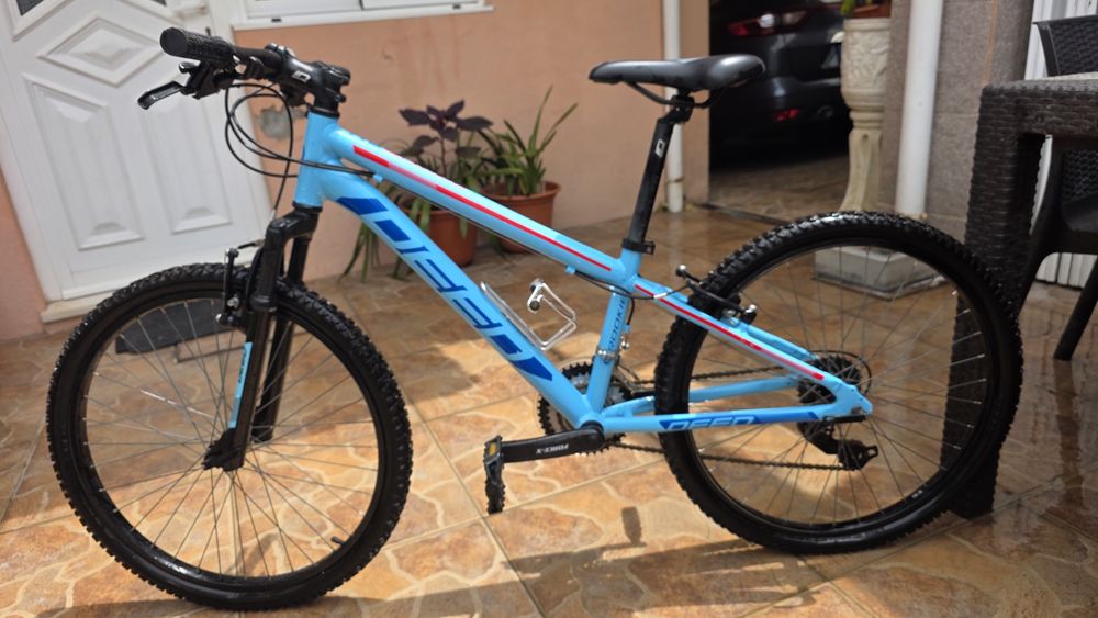 Bicicleta Rockrider 24" em excelente estado