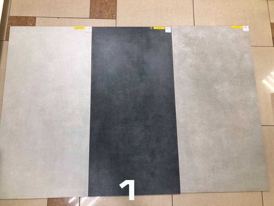 Крупноформатна плитка керамограніт 1200х600 (120х60)