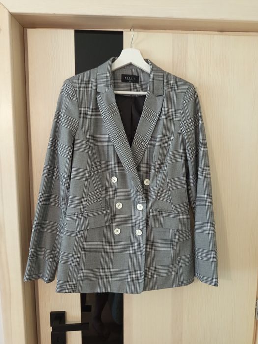 Damska marynarka w kratkę Mohito