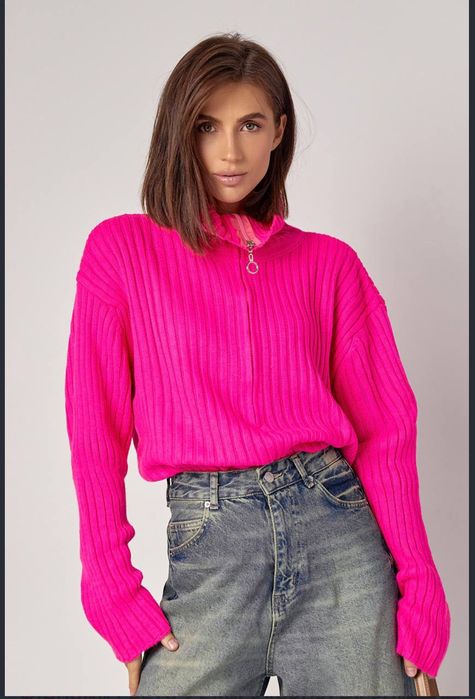 Стильний жіночий світшот на змійці