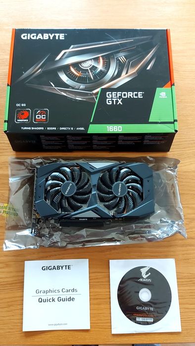 GIGABITE Geforce  GTX 1660 OC 6GB