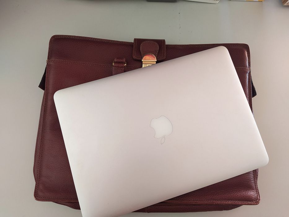 Mala Escritório Francesco Biasia em pele