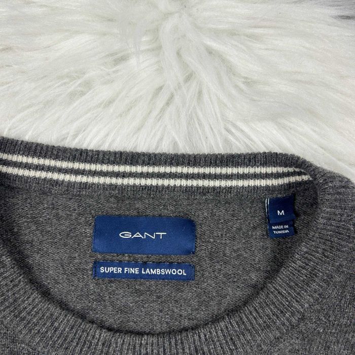 Чоловічий оригінальний шерстяний светр Gant