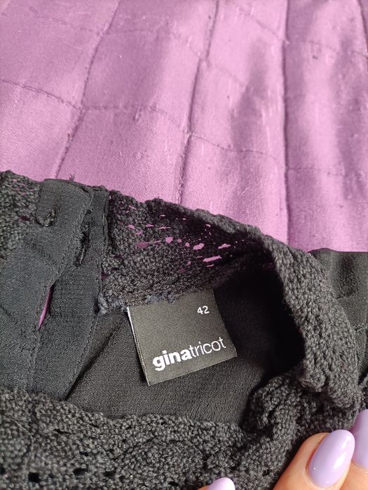 Czarna sukienka Gina tricot L/42