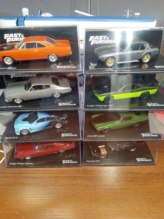 Модели Dodge,Ford, Chevrolet,Plymouth, Nissan, Jensen Fast& Furious 1:
