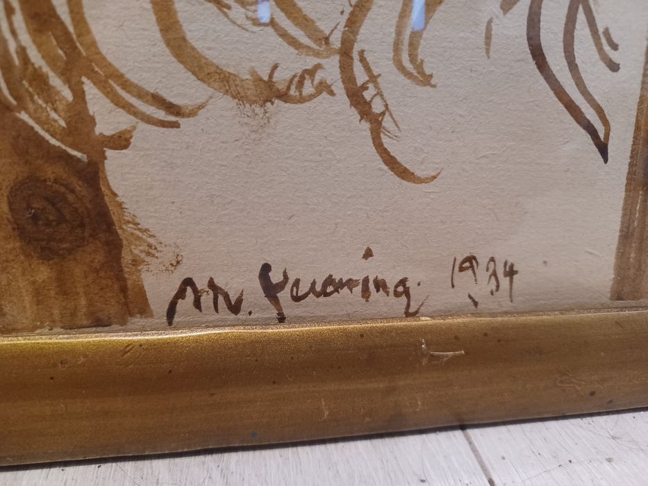 Portret Żyda 1934 rok