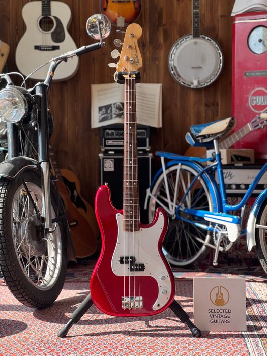Fender Japan PB-50 Standard – Candy Apple Red, 1994-1995
