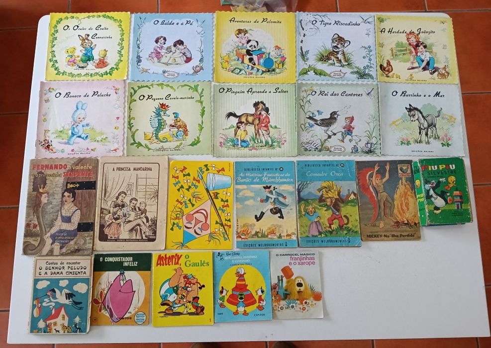 64 Livros infantis muito antigos