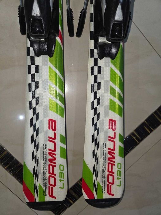 Komplet narty ELAN FORMULA 130CM+buty 25CM rozm.39