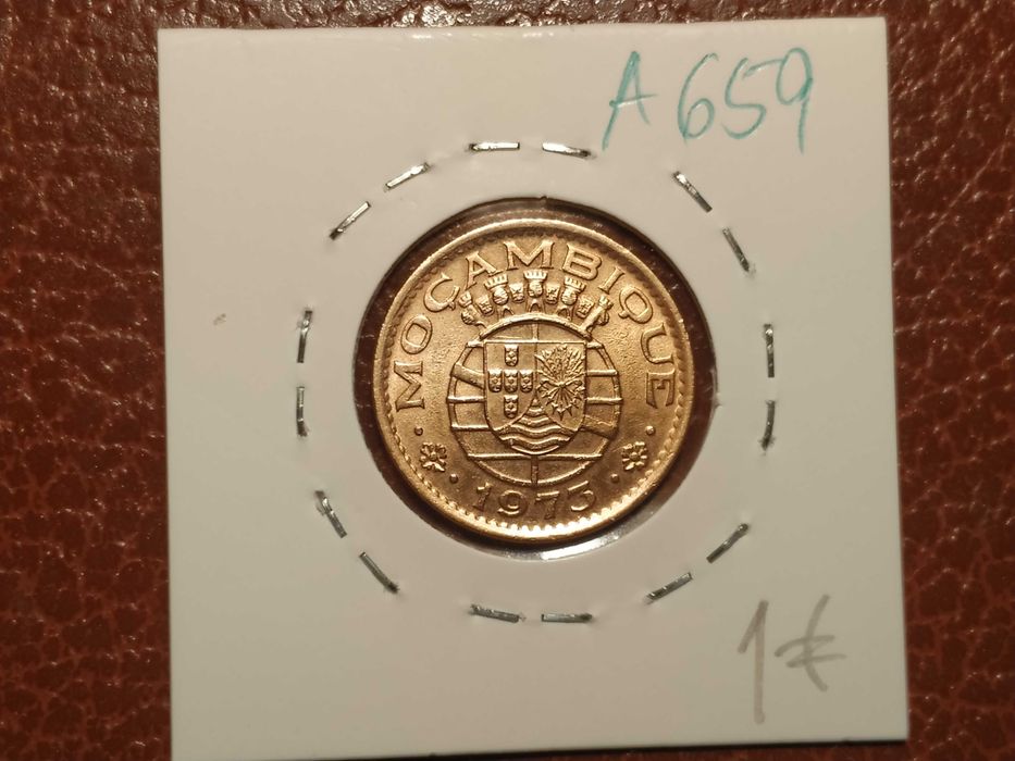 A659 moeda de 50 centavos de 1973 - Moçambique (Ultramar-Portugal)