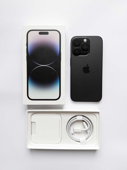 iPhone 14 Pro 128GB Space Black - BDB, BATERIA 100%, GWARANCJA, FVAT!