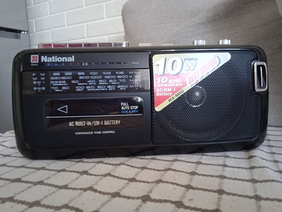 Магнітофон ТМ"National" (ТМ"PANASONIC") Made in JAPAN!Капсула времени