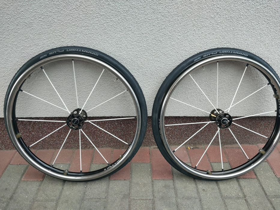 Koła do wózka inwalidzkiego aktywnego Spinergy spox 24 cale