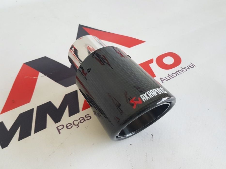 Ponteira de Escape look Akrapovic S/Recorte
