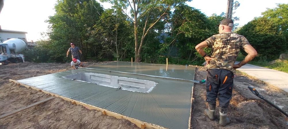 Wylewki betonowe pod Tarasy altany garaże domki