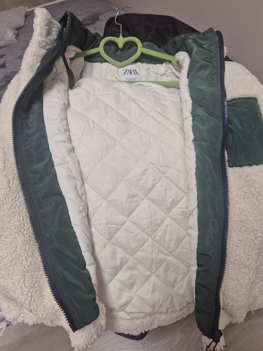 Куртка ZARA тедді