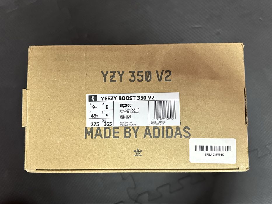 Adidas YEEZY BOOST 350 V2 SALT EUR 43 1/3 UK9