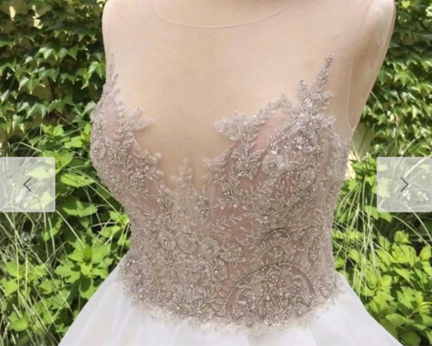 Piękna sukienka ślubna rozmiar S