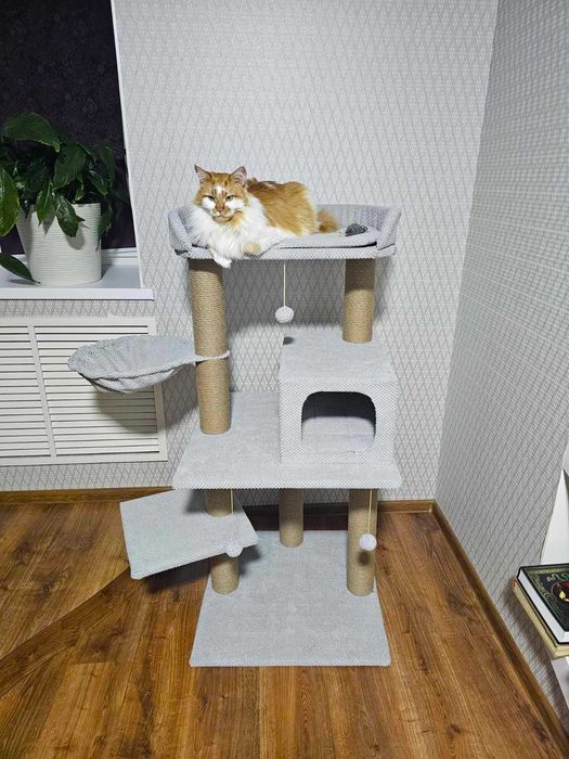 Домик когтеточка Игровой комплекс для кота дряпка