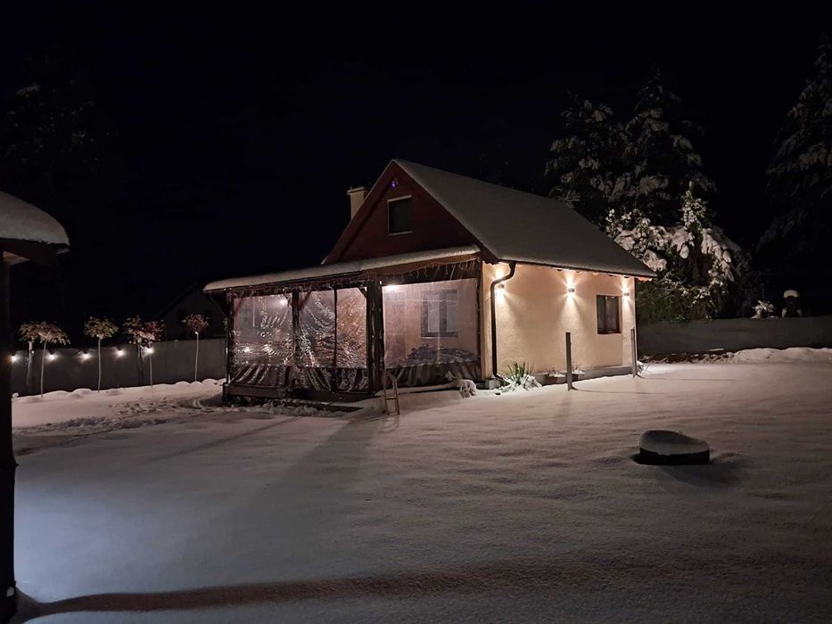 Domek Mazury, Święta Lipka/Mrągowo, balia/jacuzzi, sauna, Ferie!