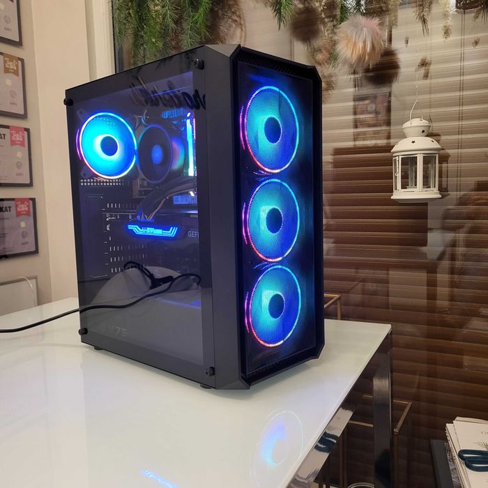 NOWY Komputer Ryzen 5 5600 RTX 5060 16GB RAM 1TB NVME gamingowy Idelny do 2K FULLHD