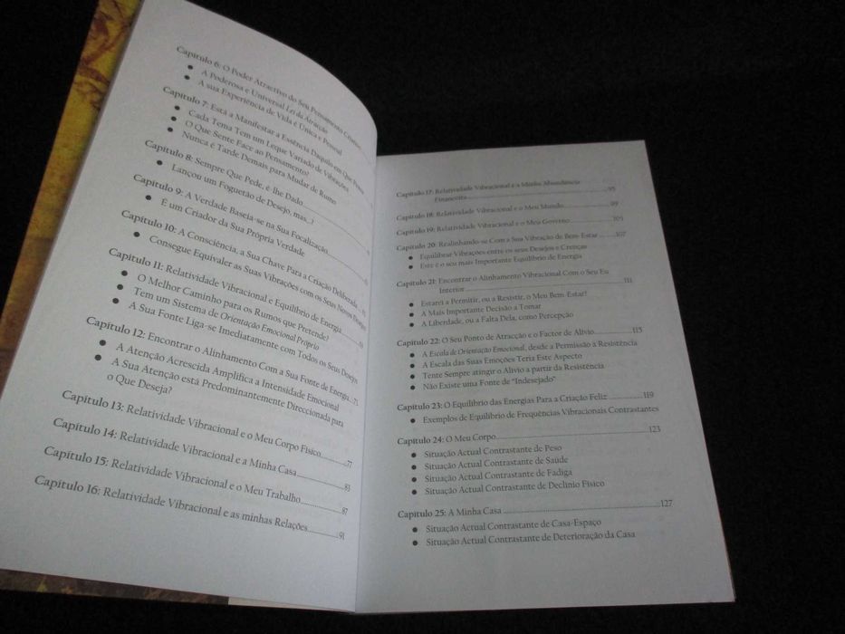 Livro O Fantástico Poder da Intenção Deliberada Jerry e Esther Hicks